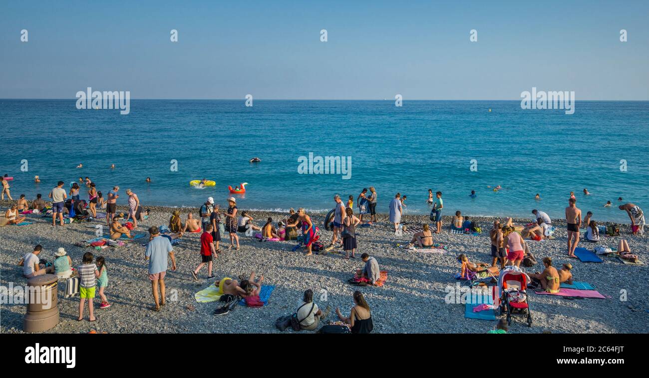Seebad An Der Franzosischen Riviera