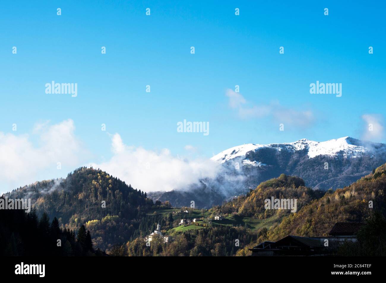 Italien, Lombardei, Val Trompia Stockfoto