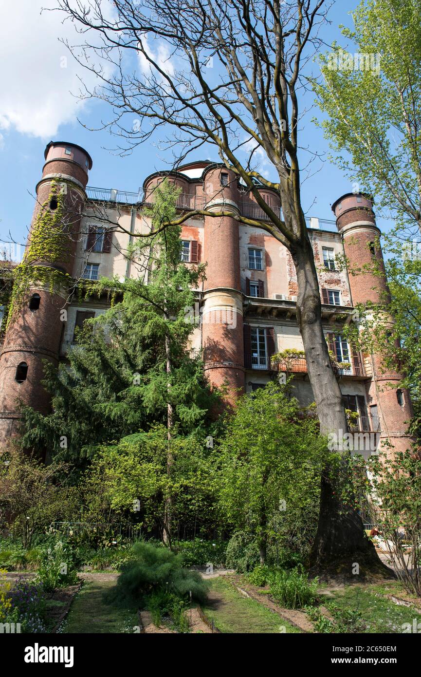 Italien, Lombardei, Mailand, Botanischer Garten Brera Stockfoto