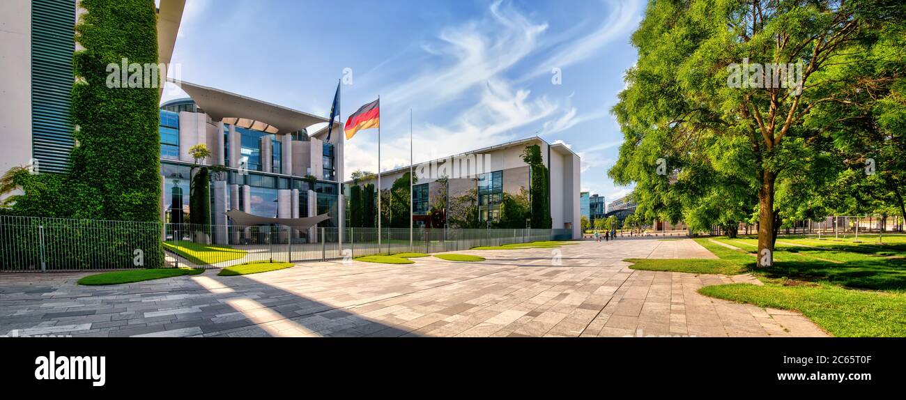 Bundeskanzleramt - Bundeskanzleramt in Berlin, Deutschland Stockfoto