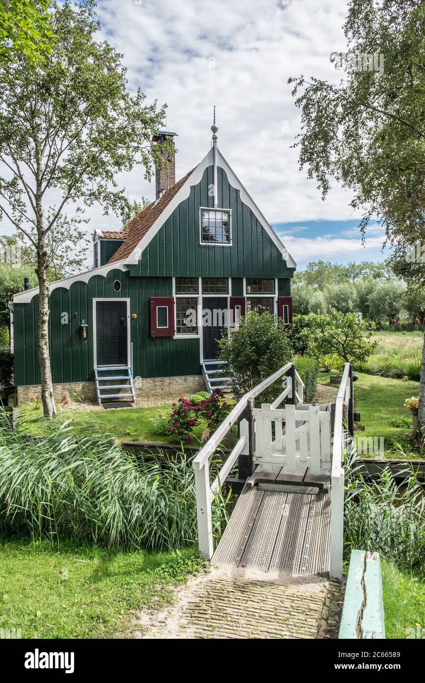 Gartenhaus in Alkmaar, Holland, Niederlande Stockfotografie - Alamy