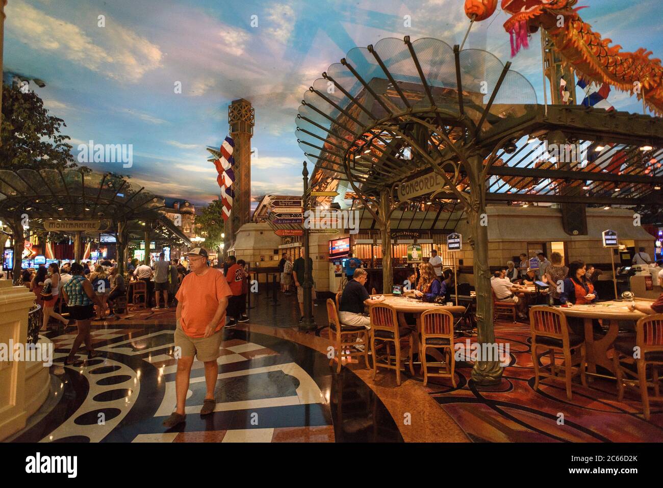 Casino in Las Vegas, Nevada, USA Stockfoto