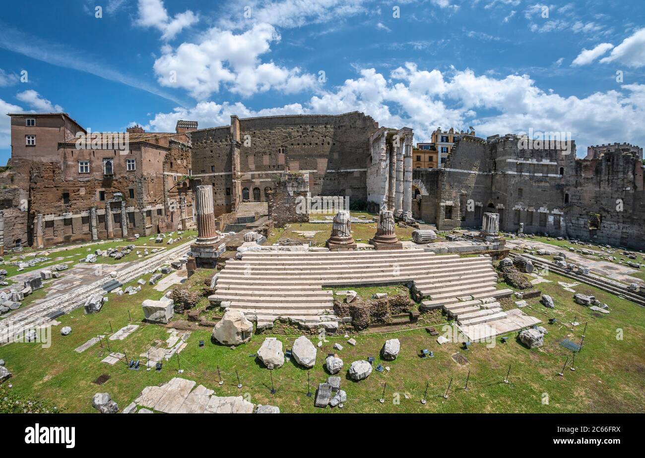 Forum Romanum, Rom, alt Stockfoto