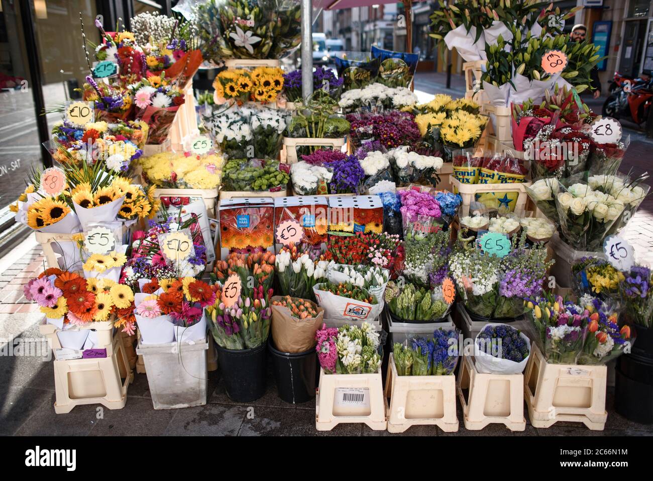 Markt in Dublin, Irland Stockfoto