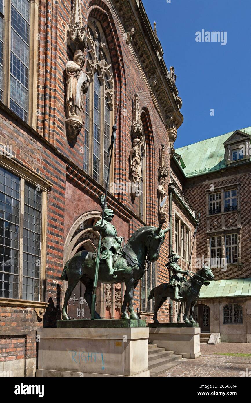 Statue im rathaus von bremen Fotos und Bildmaterial in hoher