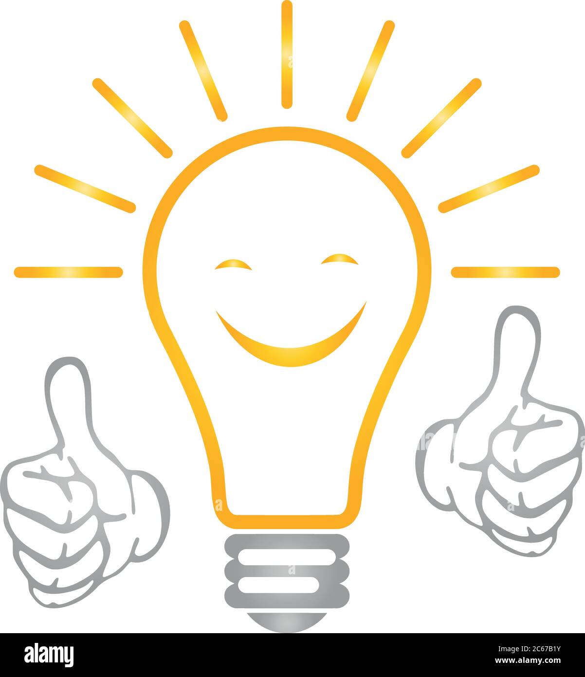 Lampe, Elektriker, Idee, Logo, Ikone Stock-Vektorgrafik - Alamy