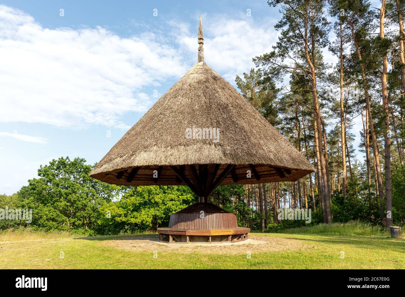 Pilzheim in Krakau am See, Deutschland Stockfoto