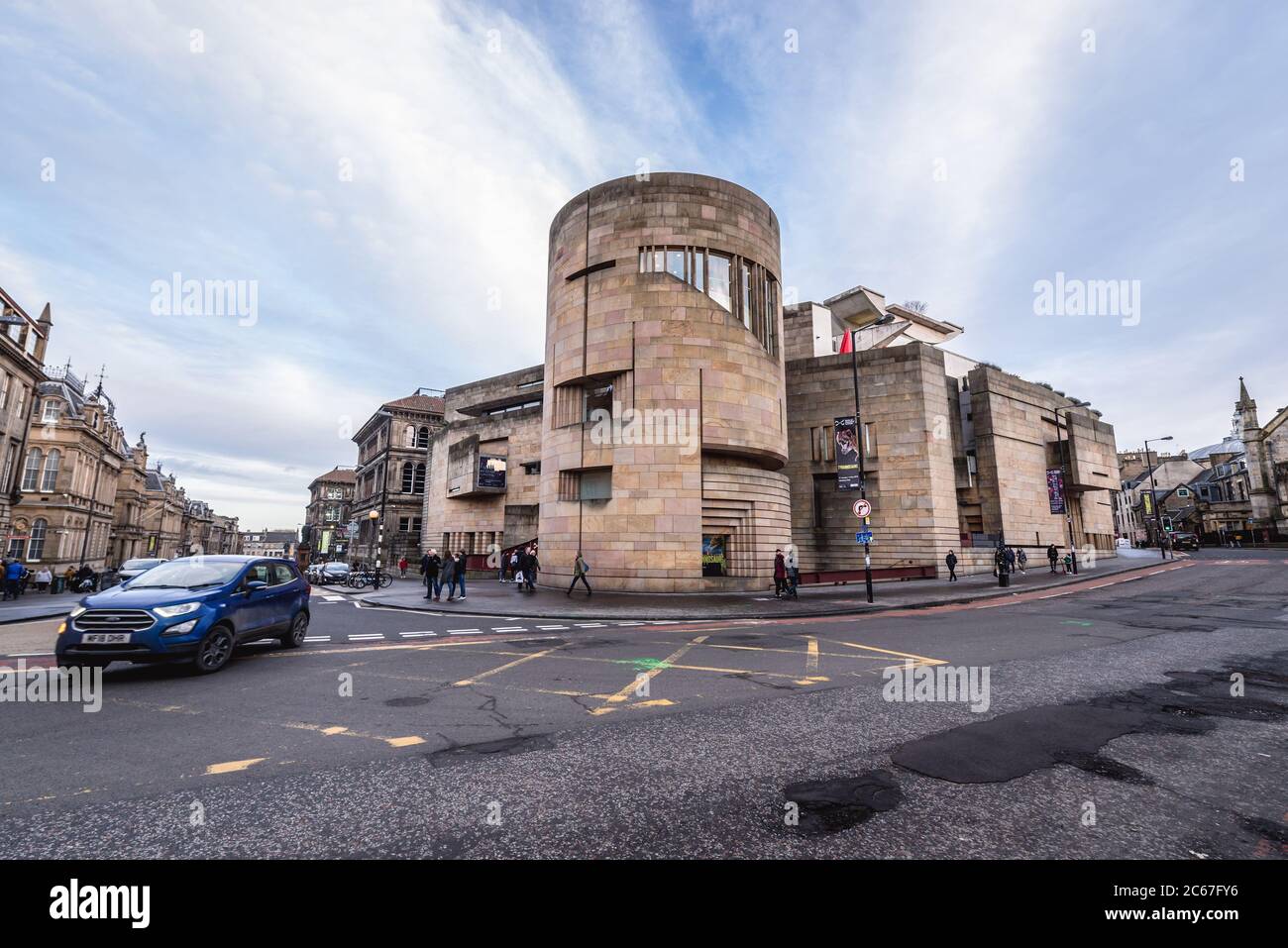 National Museum of Scotland in Edinburgh, der Hauptstadt von Schottland, Teil von Großbritannien Stockfoto