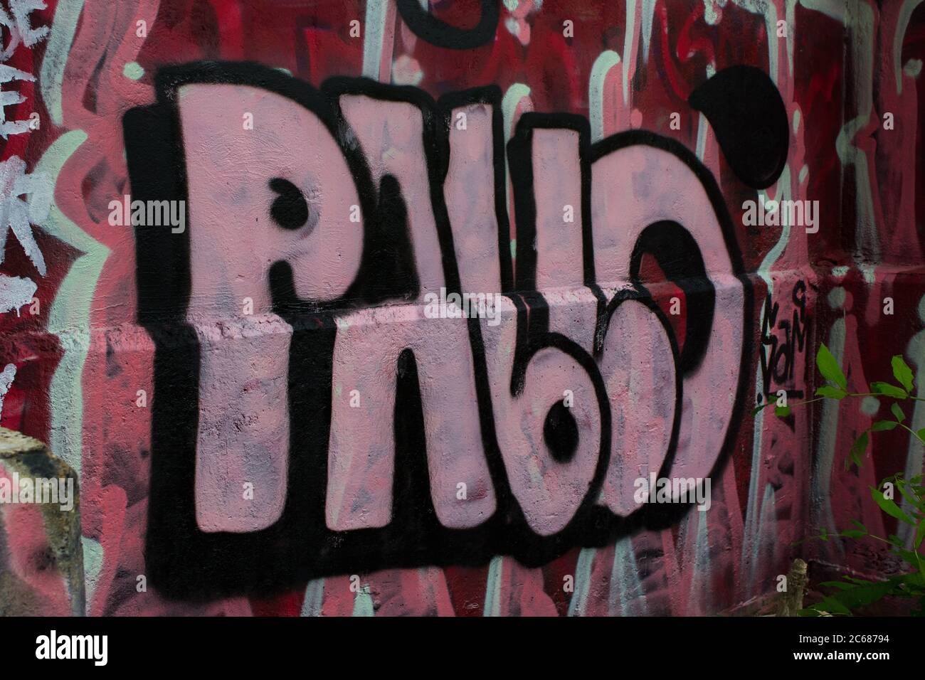 Urban Graffiti Stockfoto