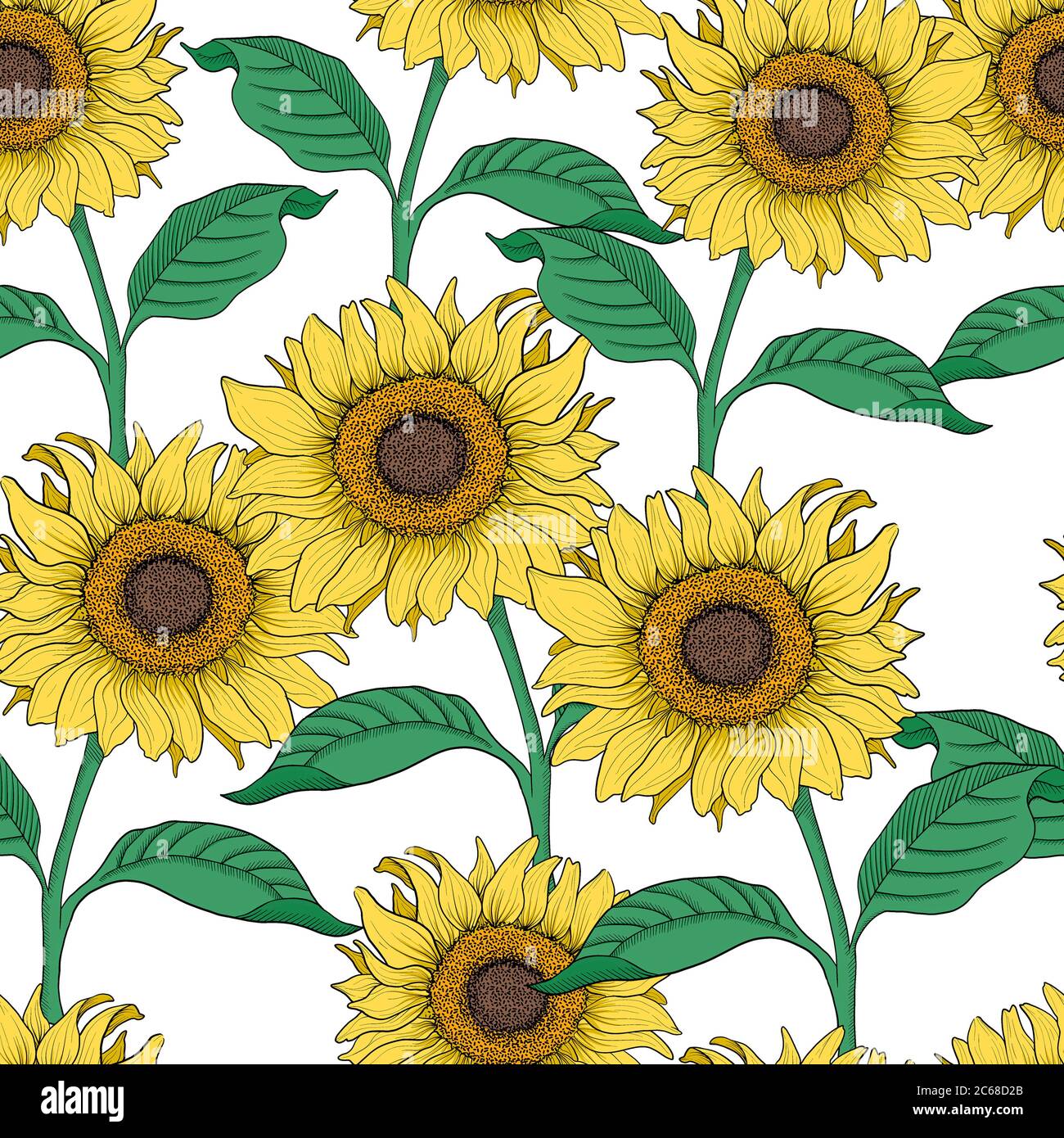 Sunflower Illustration Stockfotos Und Bilder Kaufen Seite 2 Alamy