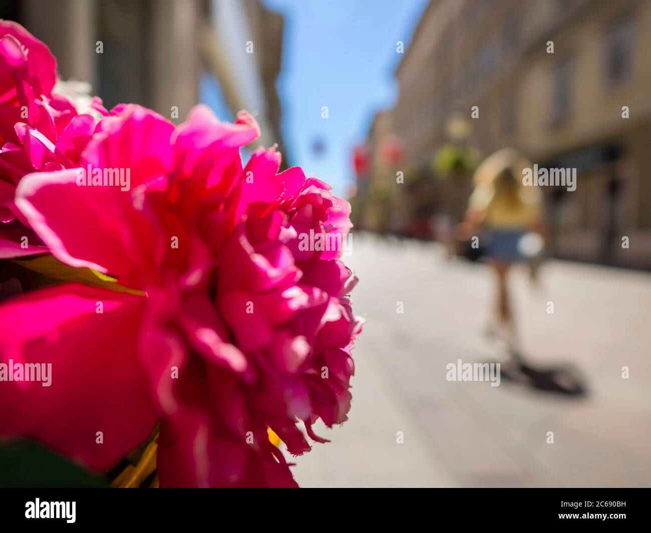 gelöscht Stockfoto