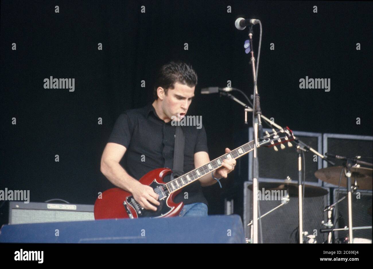 Sterophonics beim Glastonbury Festival 1998, Worthy Farm , Pilton, Somerset, England, Vereinigtes Königreich. Stockfoto