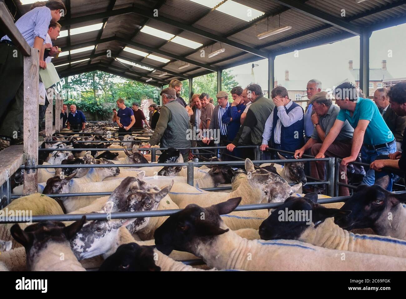 The Sheep Market, Melton Mowbray, Leicestershire, East Midlands, England, Großbritannien Stockfoto