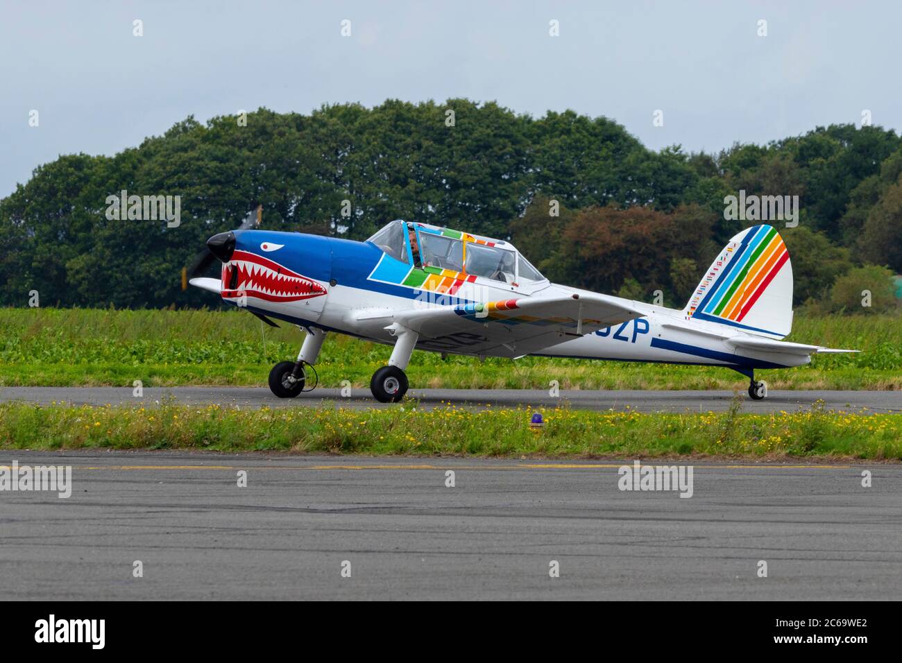 De Havilland (Kanada) DHC-1 Chipmunk 22A G-AOP Stockfoto