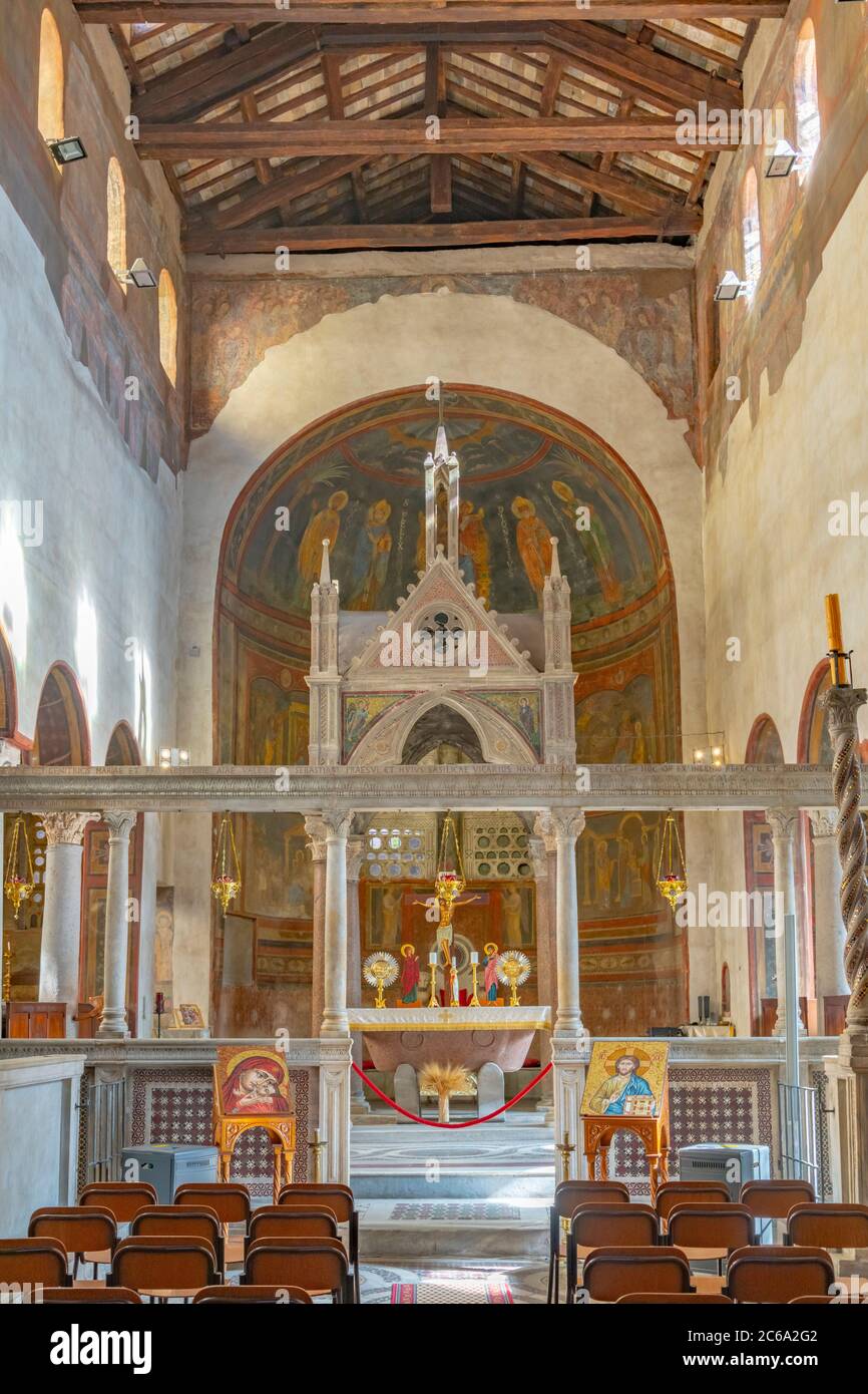 Italien, Rom, Santa Maria in Cosmedin Kirche Stockfoto