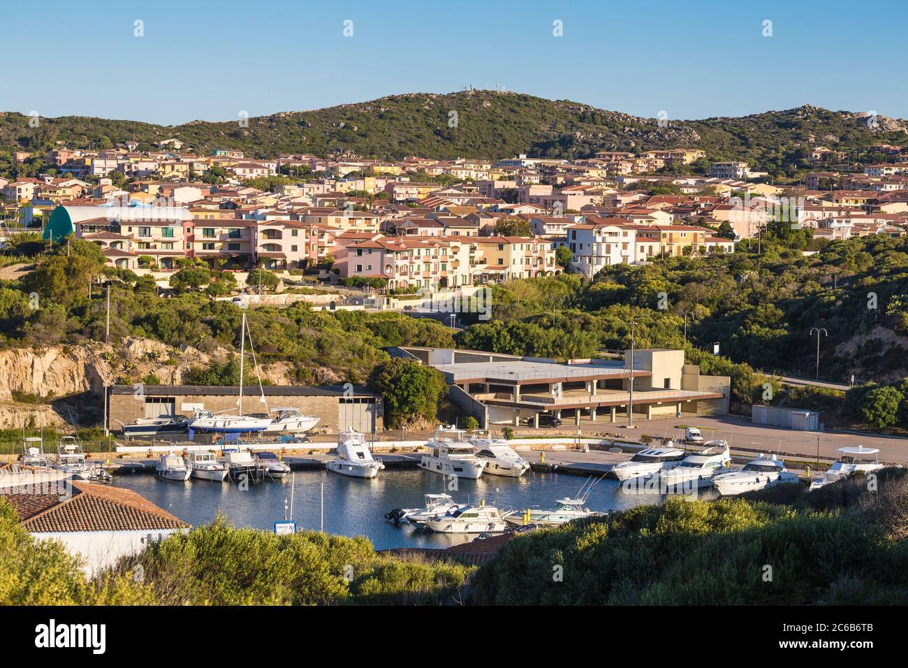 Porto Lonsonsardo, Hafen von Lonsonsardo, Santa Teresa Gallura, Sardinien, Italien, Mittelmeer, Europa Stockfoto