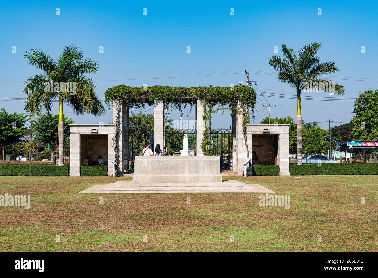 Thanbyuzayat Kriegsfriedhof, Thanbyuzayat, Mon Staat, Myanmar (Burma), Asien Stockfoto
