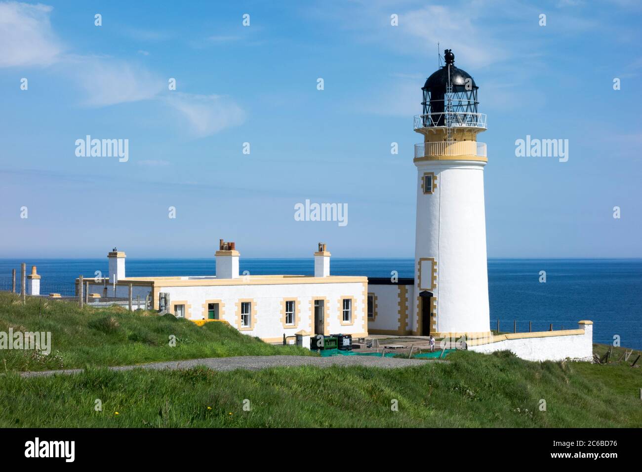Tiumpan Head Lighthouse, Port voller, Isle of Lewis, Western Isle, Äußere Hebriden, Schottland, Großbritannien Stockfoto