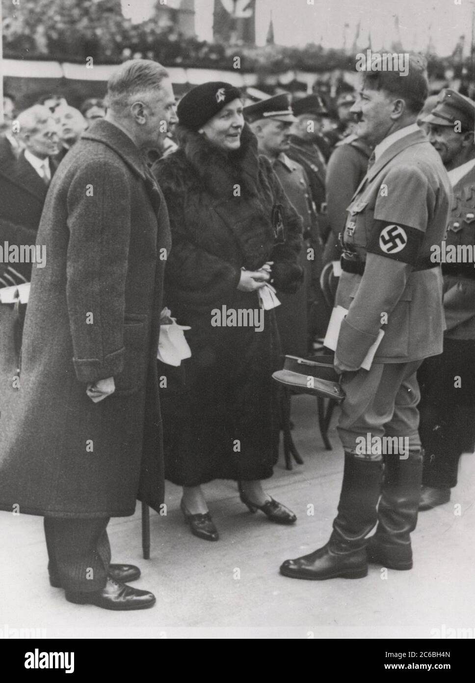 2 Hitler und Papen Heinrich Hoffmann Fotografien 1934 Adolf Hitlers