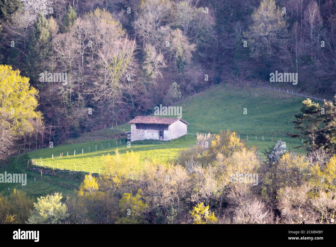 Shepherd's Shack in Alkiza, Gipuzkoa, Baskenland, Spanien Stockfoto