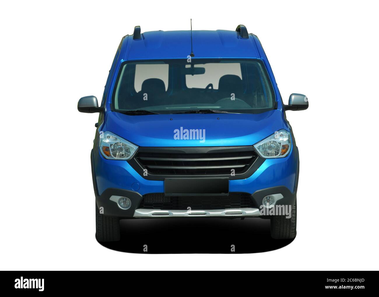 Kombi, großer Kombi isoliert auf weiß Stockfoto