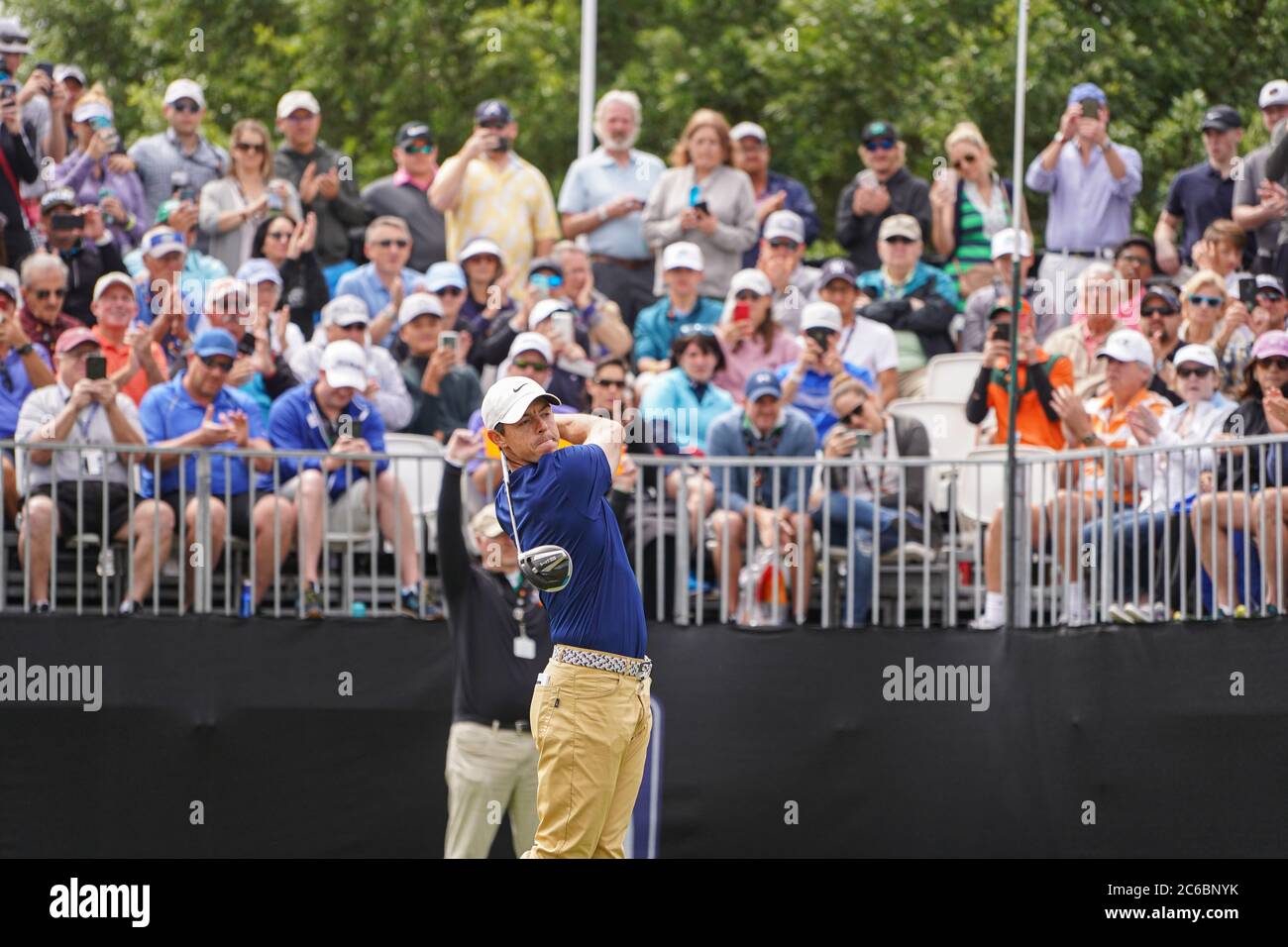 Rory McIlroy im Wettbewerb während der Arnold Palmer Invitational Final Round 2020 im Bay Hill Club in Orlando Florida am 8. März 2020. Bildnachweis: Ma Stockfoto