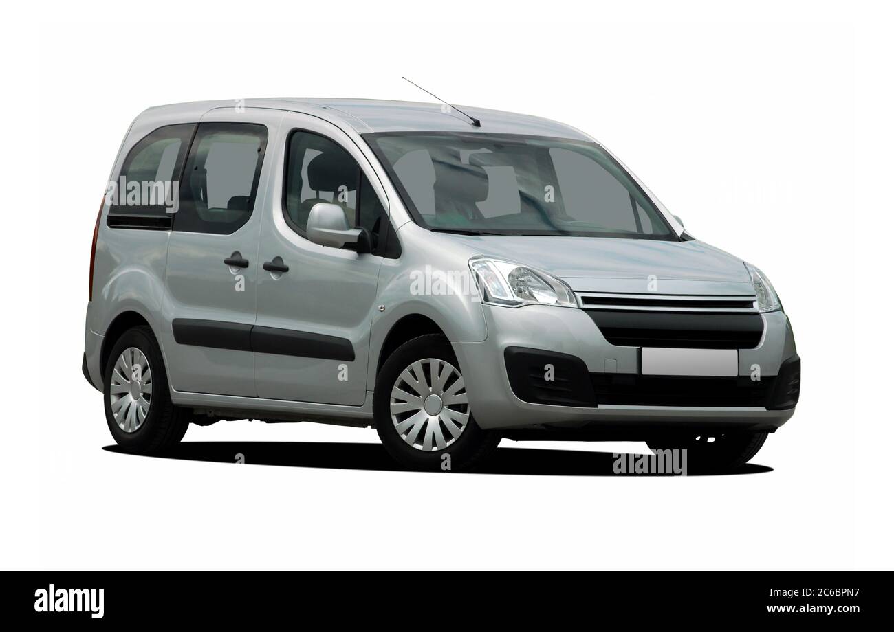 Kombi, großer Kombi isoliert auf weiß Stockfoto