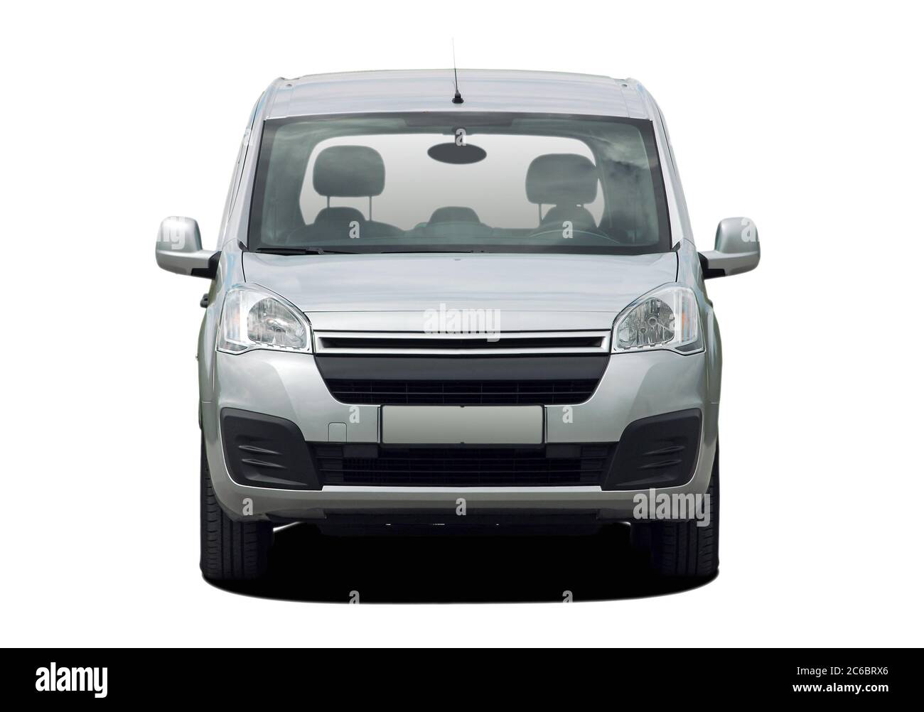 Kombi, großer Kombi isoliert auf weiß Stockfoto