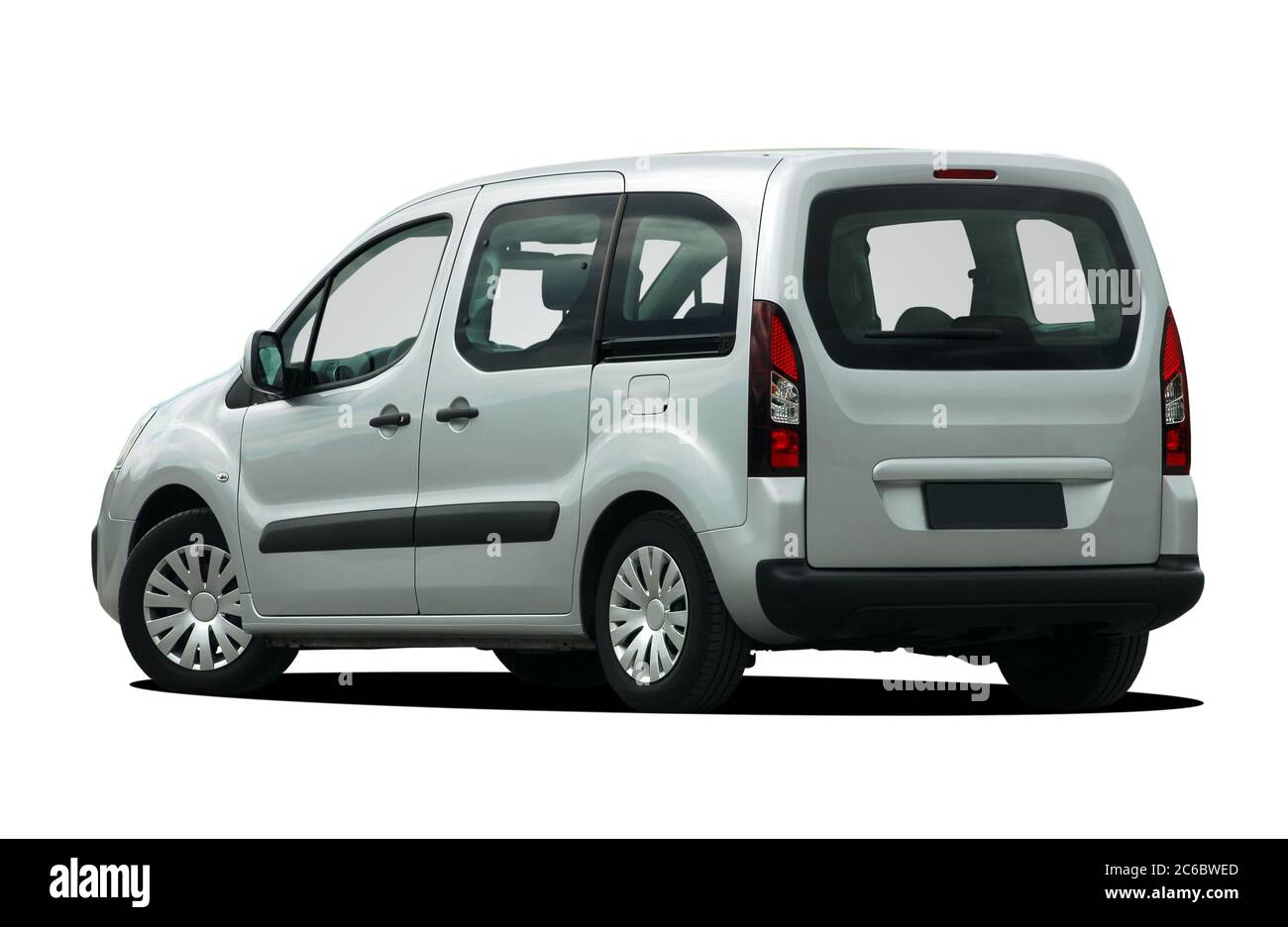 Kombi. Personenwagen isoliert auf weiß. Großer Kombi isoliert auf weiß. Stockfoto