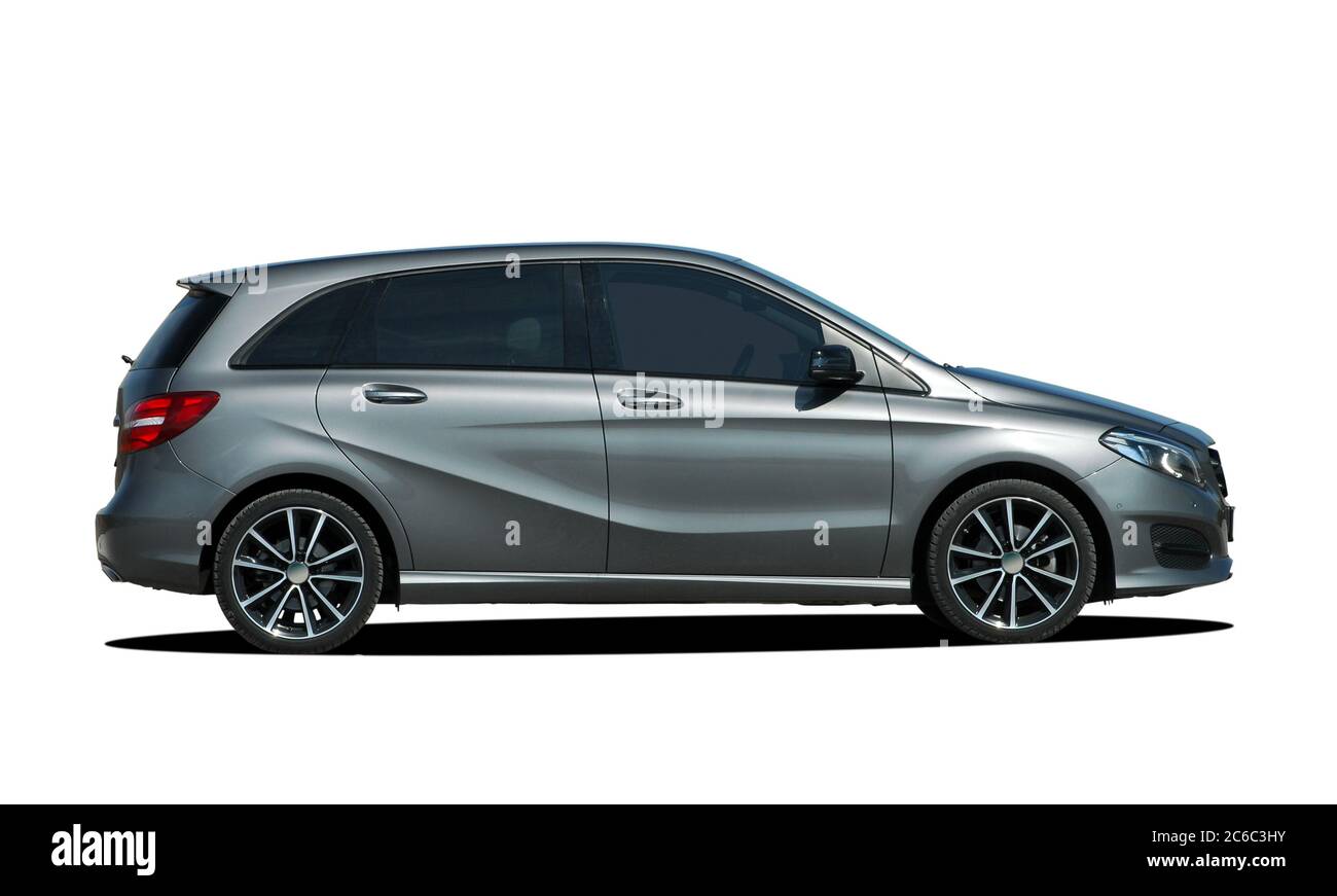 Kombi. Großer Kombi isoliert auf weiß. Stockfoto