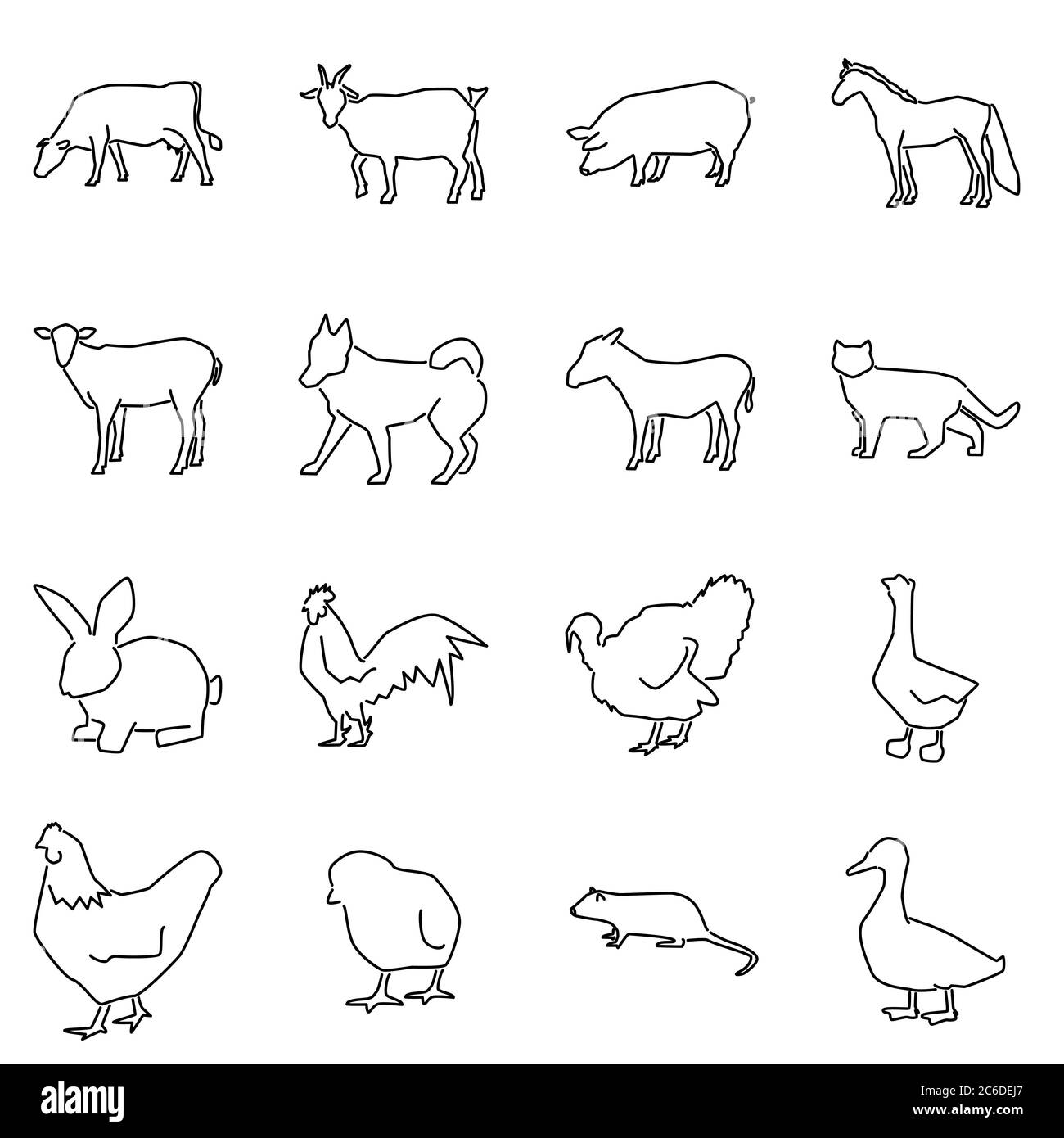 Glanzbilder-Set „Bauernhof Tiere“ – Poesiebilder Zum Dekorieren, Ca. 24x15 Cm