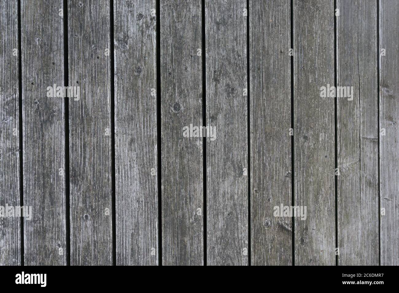 Natürliche braune und graue Scheune Holz Wand oder Boden. Holz Strukturierte Hintergrund Muster. Stockfoto