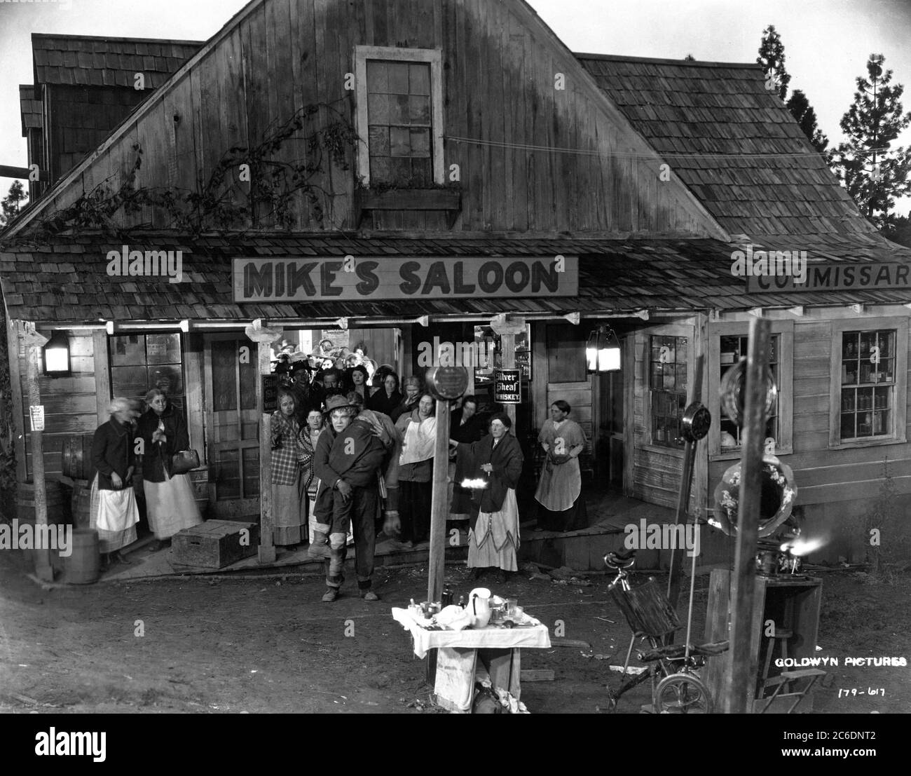 GIBSON GOWLAND in GREED 1924 Regisseur ERICH von STROHEIM Roman McTeague von Frank Norris Screen Adaption / Szenario Erich von Stroheim und June Mathis Metro Goldwyn Pictures Corporation Stockfoto