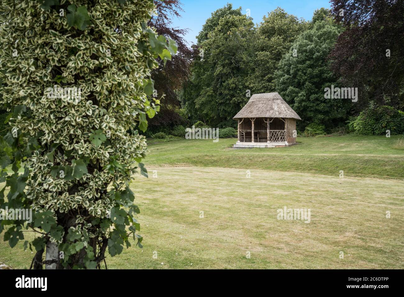 West Dean Gardens in der Nähe von Chichester in East Sussex Stockfoto