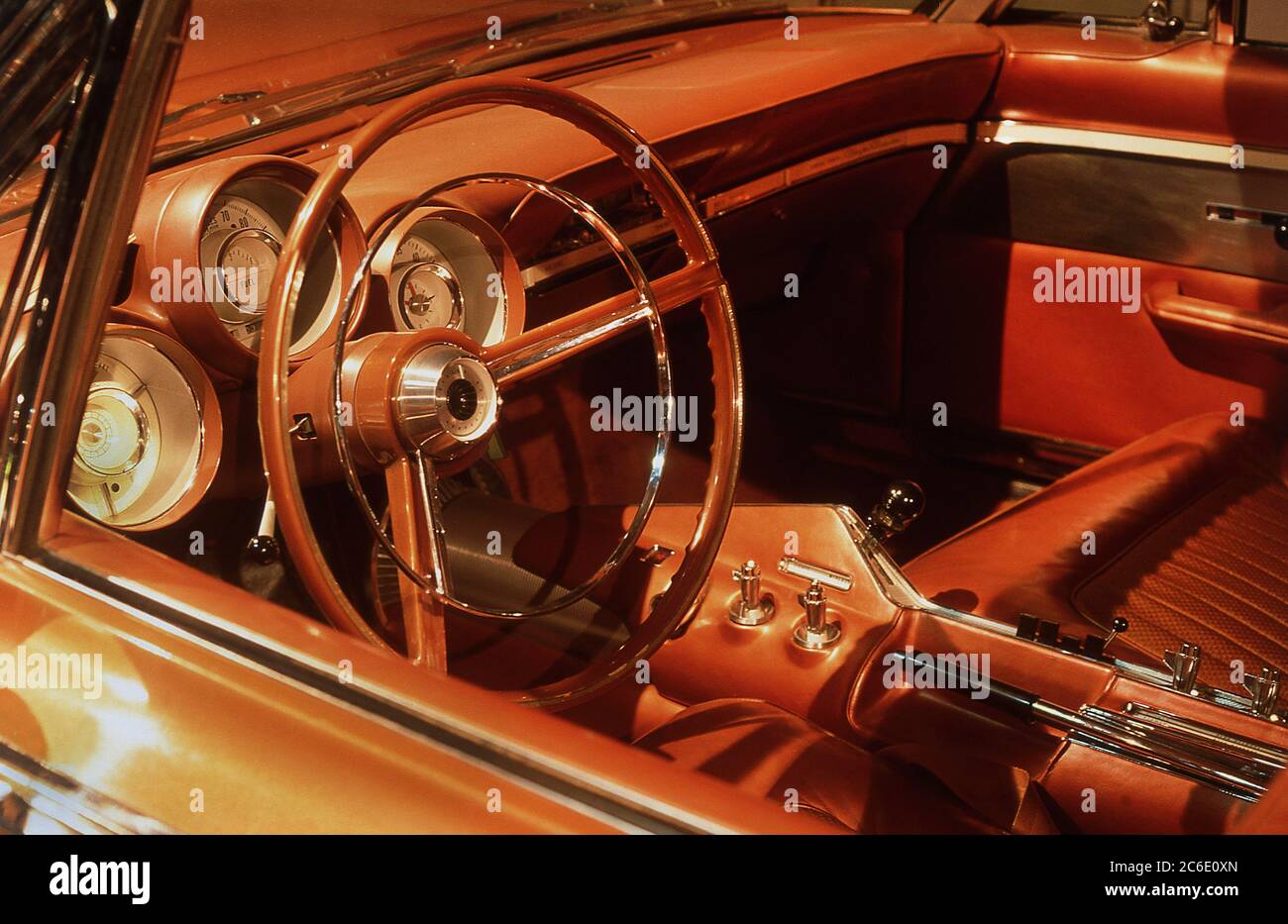 1963 Chrysler Turbine Auto im Domino's Classic Car Museum in Ann Arbor Michigan 1988 Stockfoto