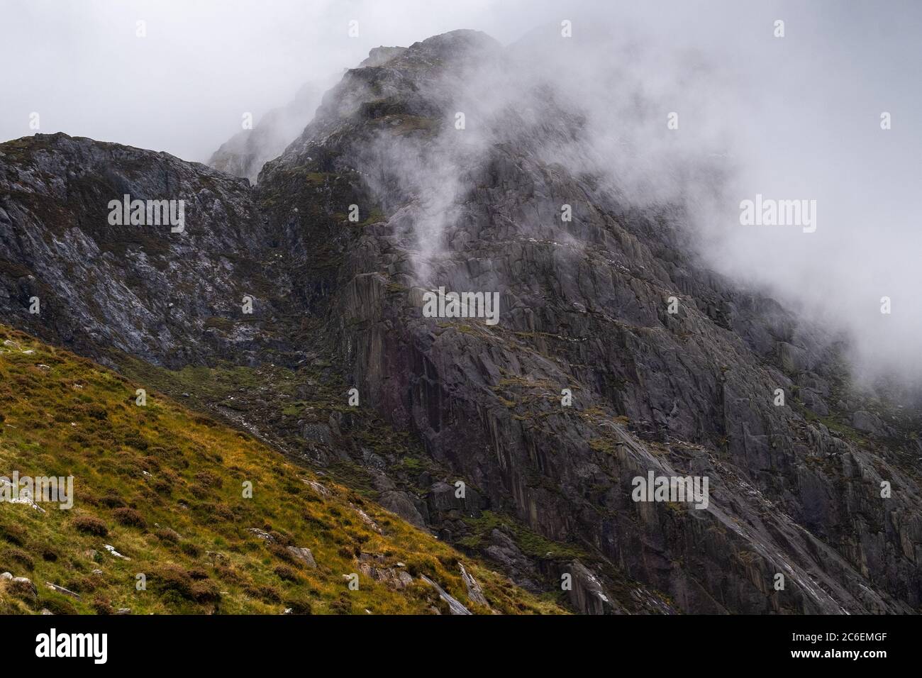 Snowdonia Herbstliche Bilder Stockfoto