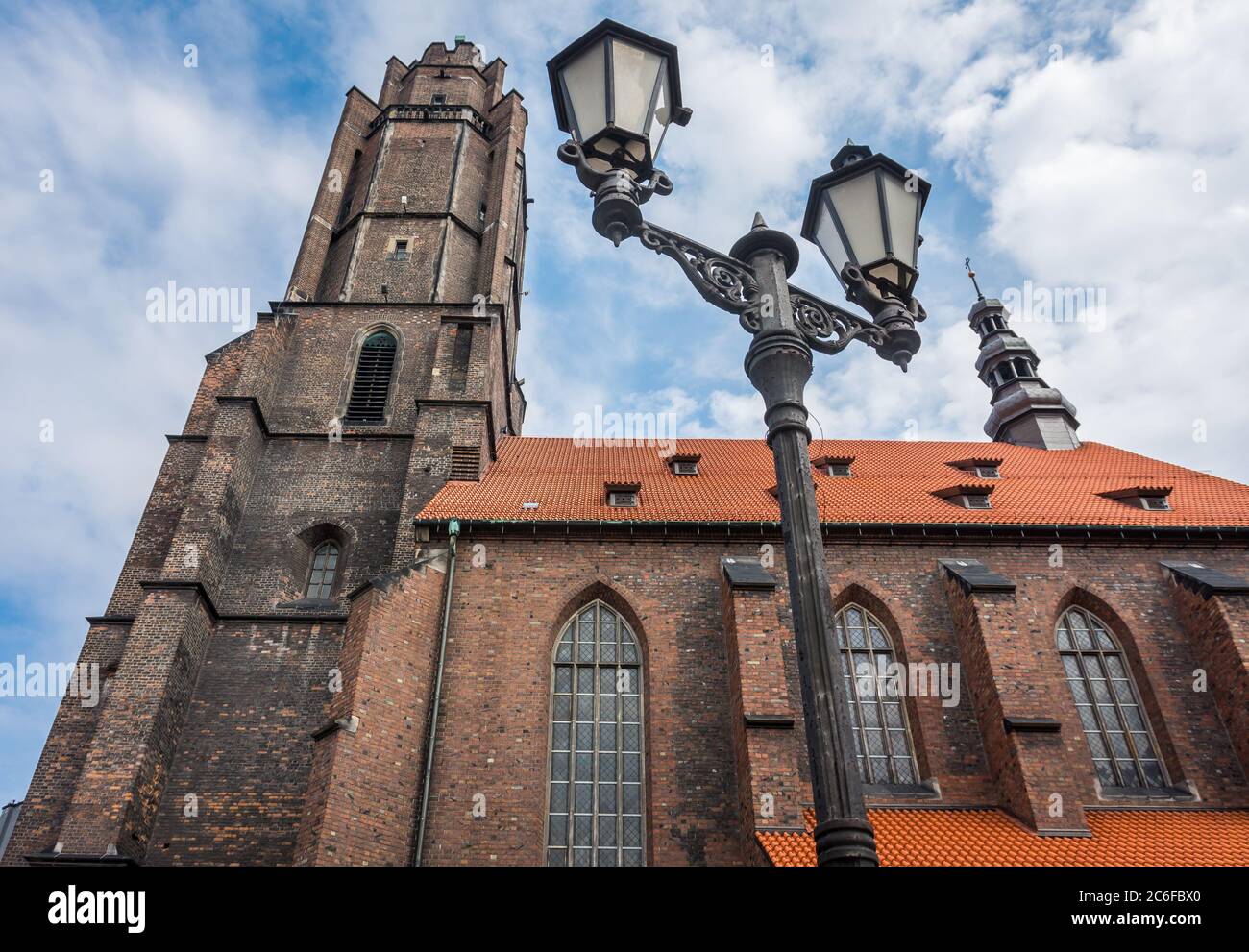 Katholische Allerheiligen-Kirche in Gliwice, woiwodschaft Schlesien, Polen Stockfoto