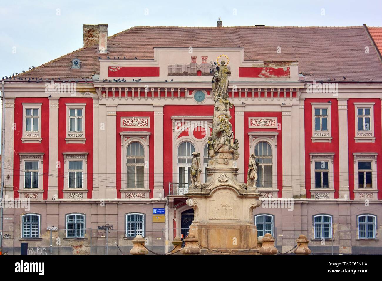Ehemaliges Rathaus, Timișoara, Temesvár, Temeswar, Kreis Timiș, Rumänien, Europa Stockfoto