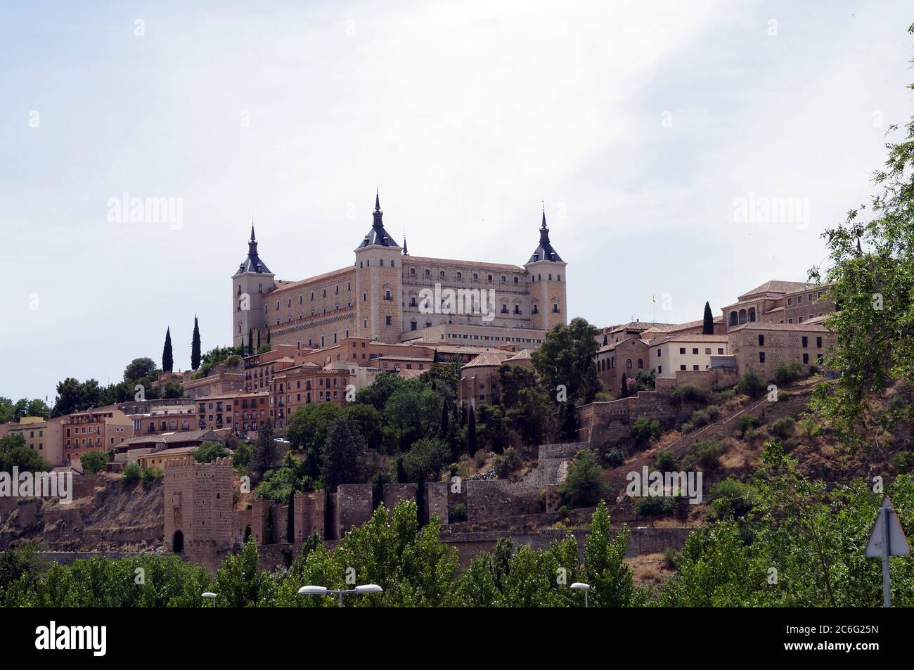 Toledo / Spanien - Historisches Gebäude der Stadt Toledo Spanien Stockfoto
