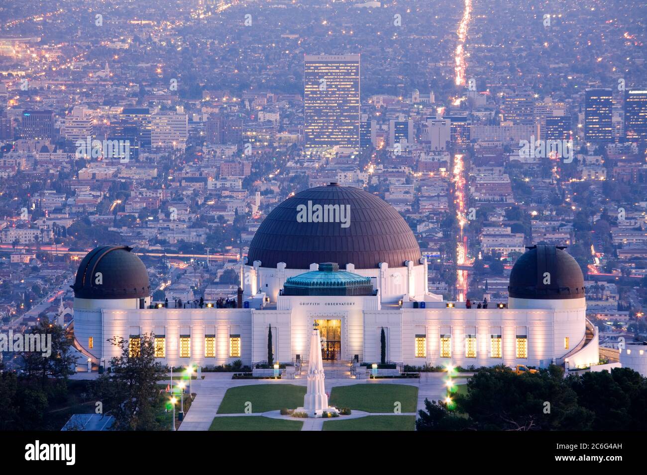 Griffith Observatory, Hollywood, Kalifornien, USA Stockfoto