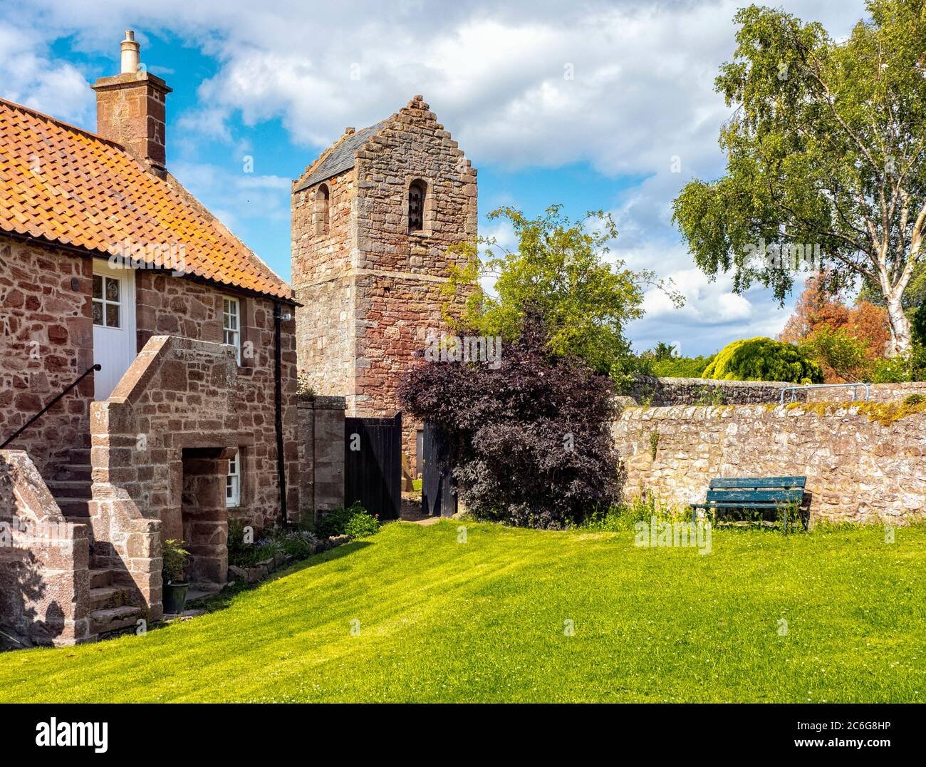 Stenton Dorf, East Lothian, Schottland Stockfoto