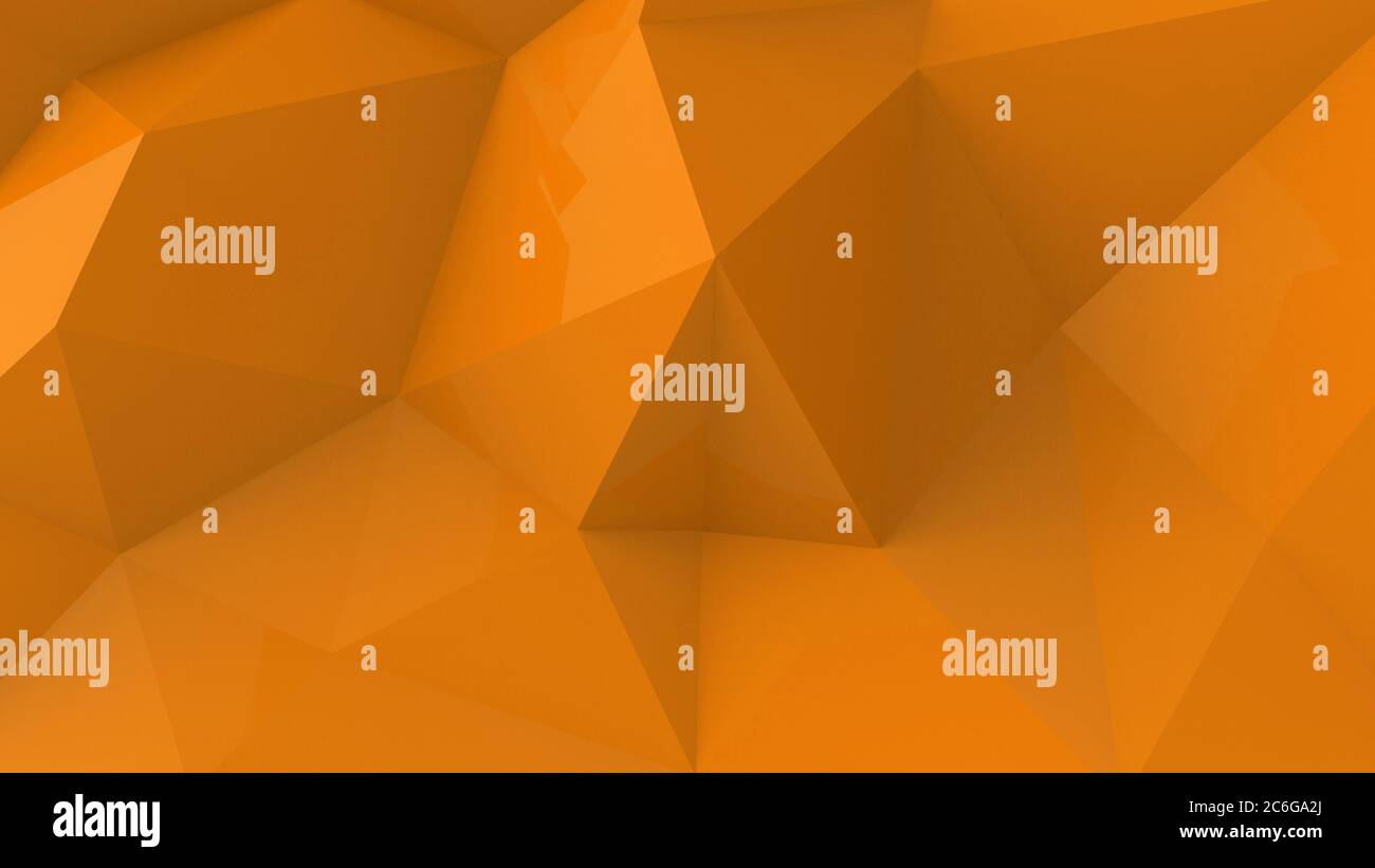 Orange Polygon Background Stockfotos Und Bilder Kaufen Alamy