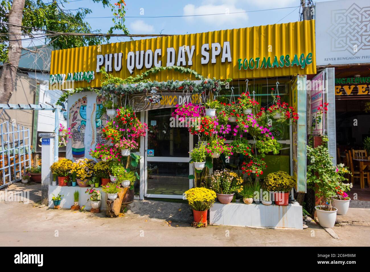 Spa, Duong Dong, Phu Quoc Insel, Vietnam, Asien Stockfoto