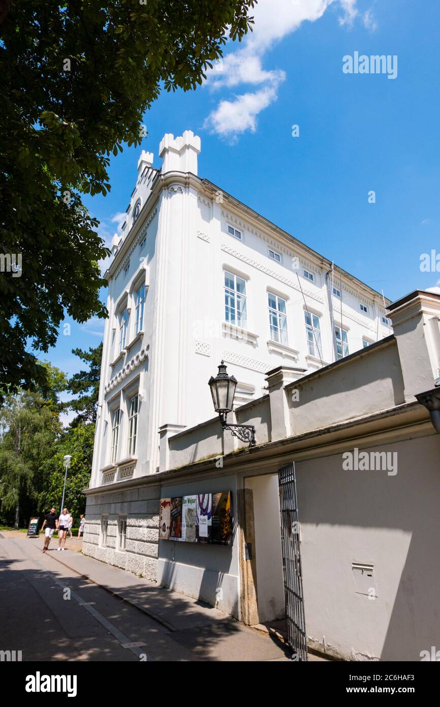 Kampa Museum, Museum für zeitgenössische Kunst, Kampa Park, Prag, Tschechische Republik Stockfoto