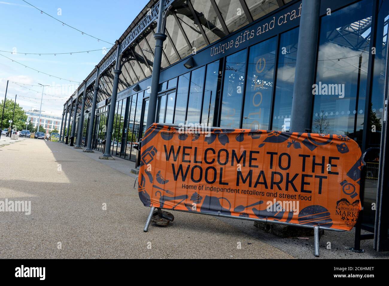 Der Wool Market Doncaster Stockfoto