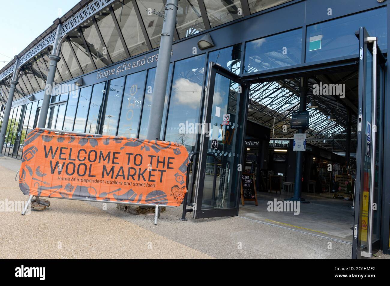 Der Wool Market Doncaster Stockfoto