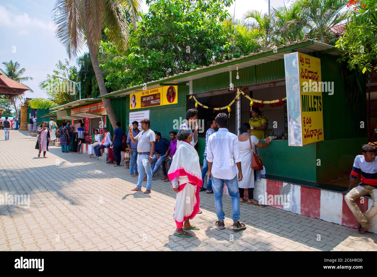 Touristenattraktionen in mysore, mysuru, Karnataka, südindien, mysore Zoo, mysuru tempe, mysore Tourismus und Straße Verkäufer, Sandmuseum, Skulpturenmuseum mysore Stockfoto