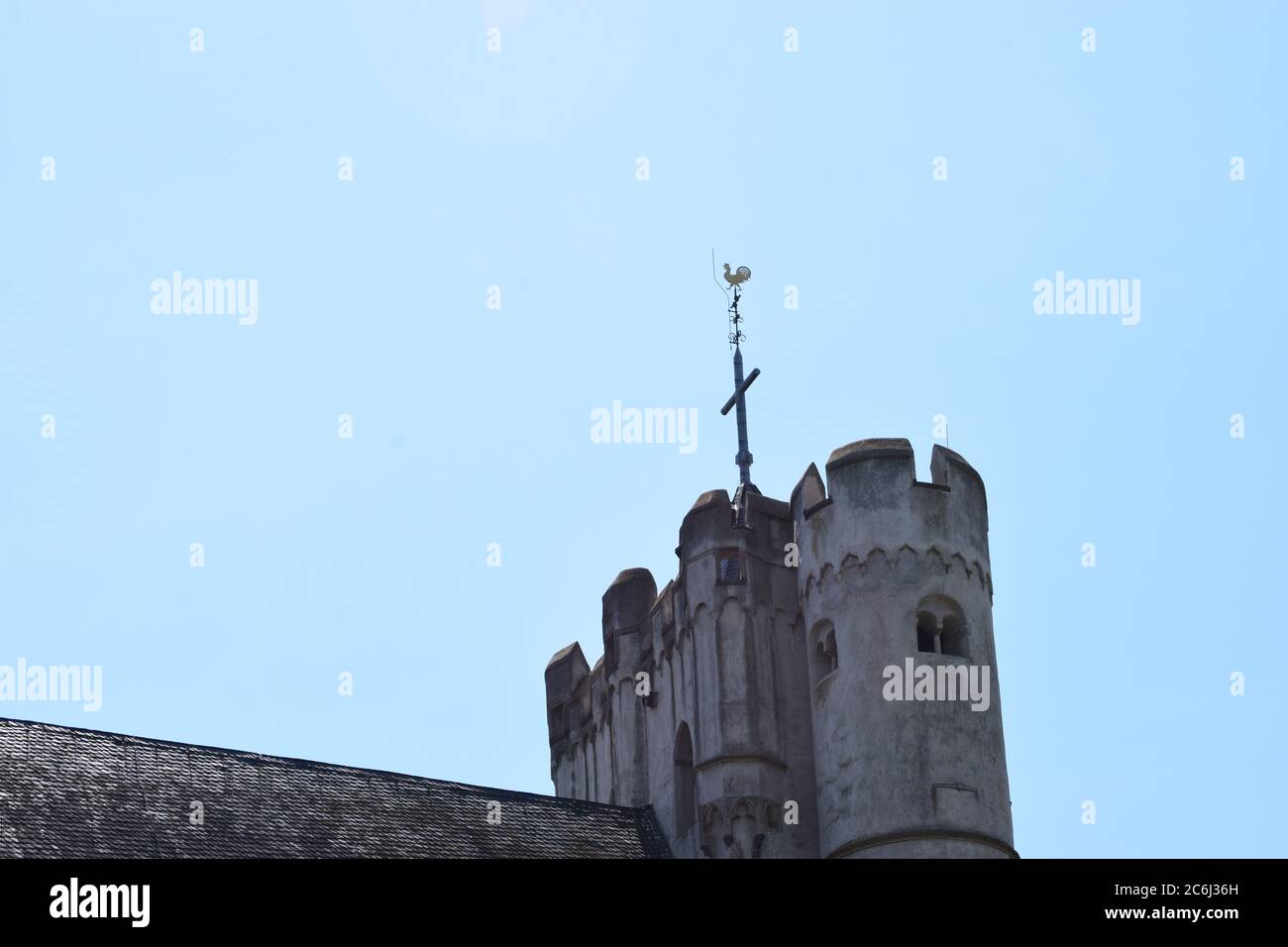 Kirche St. Martin und St. Severus in Münstermaifeld Stockfoto