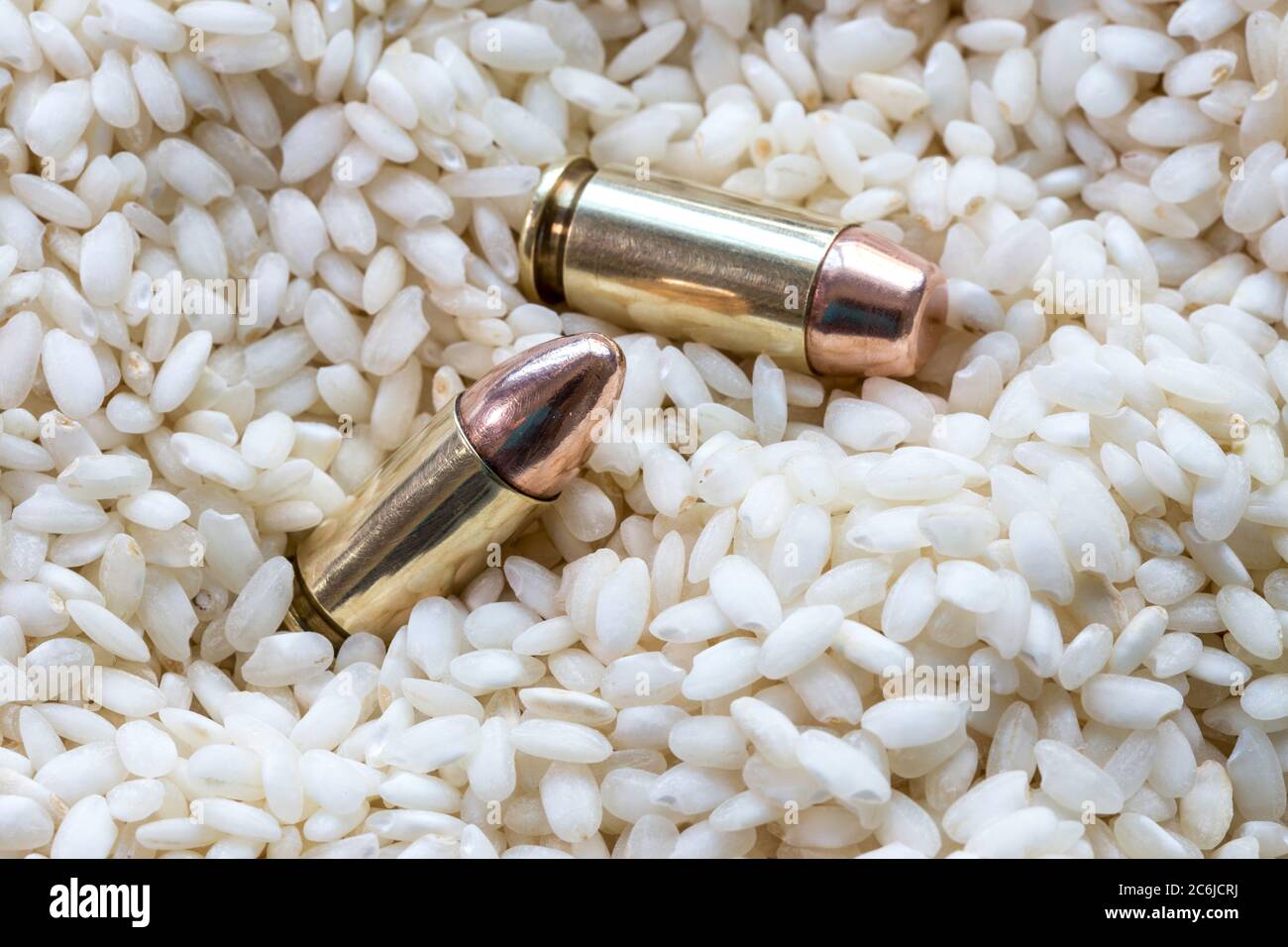 Stillleben von zwei Kugeln, USA Stockfoto