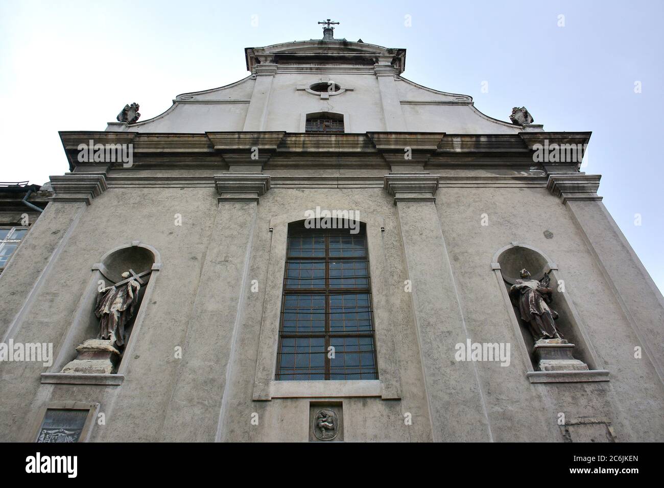 Kirche des heiligen Georg, Petrovaradin, Pétervárad, Serbien, Europa, ehemaliges Ungarn Stockfoto